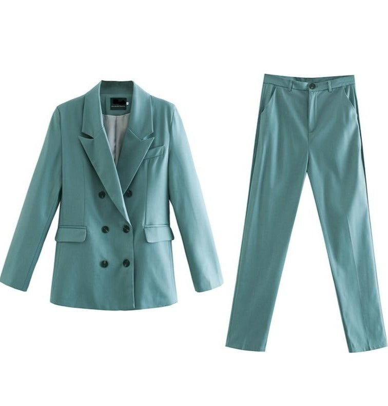 JOANA BLAZER & PANTS SET