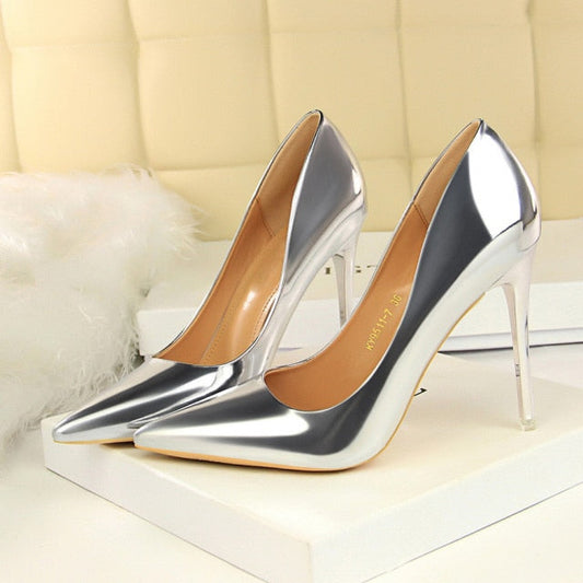 ALIVIA HEELS (SILVER, GOLD, CHAMPAGNE, BRONZE)